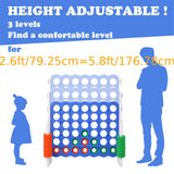 NNETM Height Adjustable Giant 4-in-A-Row Game Set