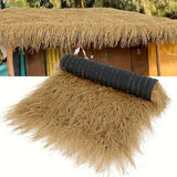 NNETM Artificial Thatch Plastic Thatch Roll - Mexican Palm Style - 100x100cm