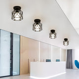 NNETM Ceiling Lights Geometric Metal Fixtures (4PCS)