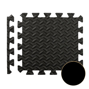 NNETM EVA Foam Anti-Slip Puzzle Exercise Mat for Home Gym