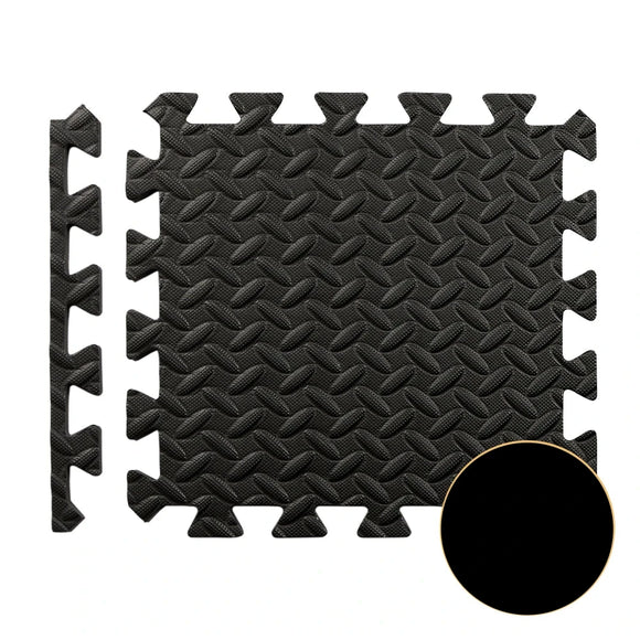 NNETM EVA Foam Anti-Slip Puzzle Exercise Mat for Home Gym