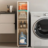 NNETM Maximize Your Bathroom Space with our Waterproof Trolley Storage Rack
