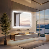 NNETMWF LED Backlit Bathroom Mirror 600x800mm