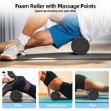 NNEOBA 7-in-1 Foam Roller Set for Yoga and Pain Relief