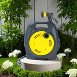 NNETM Garden Hose Reel Trolley with Hose