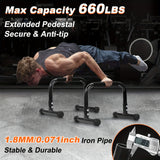 NNETM Push Up Bars Parallel Bars for Strength