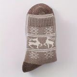 NNETM Women's Warm Wool Knit Socks (5-Pair Pack)