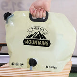 NNETM 2.11 Gallon Collapsible Portable Water Bag with Faucet