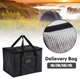 NNEOBA Large Insulated Cooler Bag for Camping (Black)