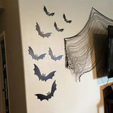 NNETM 18pcs Batty Delights: Charming Halloween Hangings