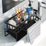NNETM Rag Holder Sponge Drain Basket for Bathroom & Kitchen