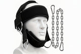 Neck Harness Weight Lifter – Adjustable Neck Strength Trainer with Steel Chain