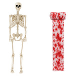 5.4FT Life-Size Human Skeleton Decoration – Adjustable
