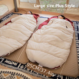 NNETM All-Season Oval Camping Sleeping Bag