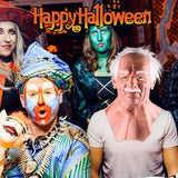 NNETM Latex Old Man Face Cover - Elder Headgear