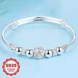 925 Sterling Silver Elegant Bracelet for Women – Classic Fashion Jewelry