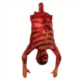 NNETM Half Body Latex Squeaky Skeleton - Hanging Decoration