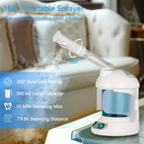 NNEOBA Portable Facial Steamer- Face Mist Spray, Professional Ionic Technology