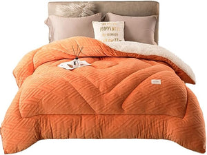 NNETM Industrial Flocked Lamb Quilt Super King