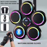 NNETM 9-Speed Smart Boxing Machine with Wireless Music