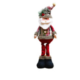 NNEOBA Christmas Santa Leg Table Mantel Decoration Set