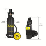 NNETM Diving Oxygen Cylinder with Manual Inflator