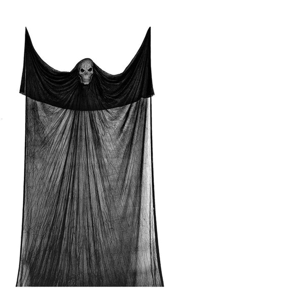 NNEOBA Halloween Hanging Skull Ghost with LED Sound