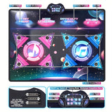 NNETM Double Dance Mat Music Light Exercise Toy