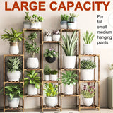 NNETM 15-Tier Plant Stand Indoor Outdoor Rack