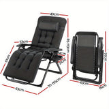 NNETM Zero Gravity Reclining Chair – Foldable Outdoor Sun Lounger for Camping & Patio