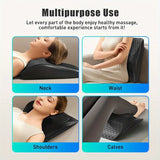 NNETM Cordless 3D Massage Pillow with Heat - Black