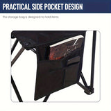 NNETM 6-Person Folding Bench with Storage Pockets