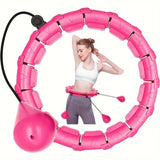 NNETM Adjustable Weighted Fitness Hoops for Effective Abdomen Workout