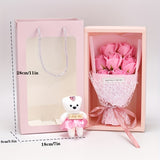 NNETM Valentine’s Day Gift Box with Rose & Teddy Bear