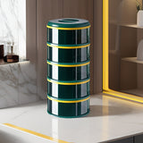 NNETM Stackable Mint Green Food Storage Covers (5-Layer)