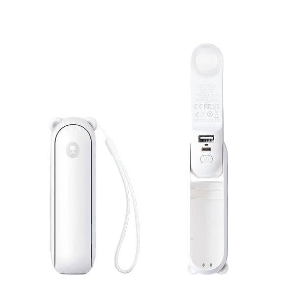 NNETM Portable Handheld Fan with LED Light