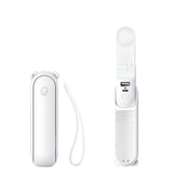 NNETM Portable Handheld Fan with LED Light