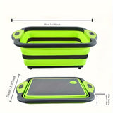 NNETM Silicone Cutting Board & Dish Tub
