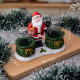 Festive Santa Claus Salt and Pepper Shaker Set Christmas Table Decor