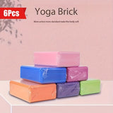 NNETM Foam Yoga Blocks for Home Fitness (6pcs)