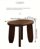 NNETM Solid Wood Stool