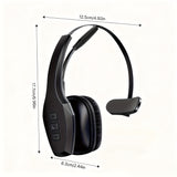 NNETM Wireless HiFi Stereo Headphones with Mute Button