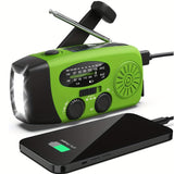 NNETM Portable Emergency Radio with Power Bank & Flashlight