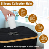 NNETM Household Recycling Bin with 2 Detachable Inner Bags