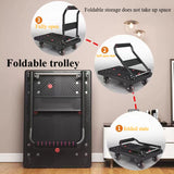 NNETM Hand Truck Folding Trolley Cart with Wheels