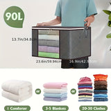 NNETM Clothes Storage Bags for Underbed Organization (10-Pack)