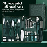 48PCS Stainless Steel Manicure and Pedicure Nail Care Kit