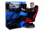 NNETM Foldable Racing Wheel Stand Simulator for Logitech Thrustmaster
