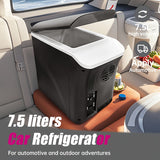 NNETM Portable Car Mini Refrigerator Box