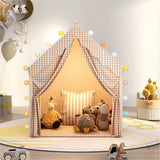 NNETM Kids Castle Play Tent Indoor Pretend Playhouse